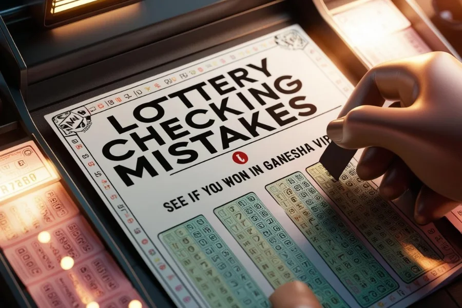 Lottery Checking Mistakes