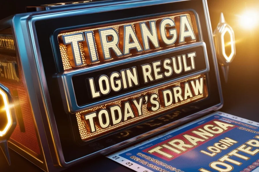 Tiranga Lottery Login Result Today