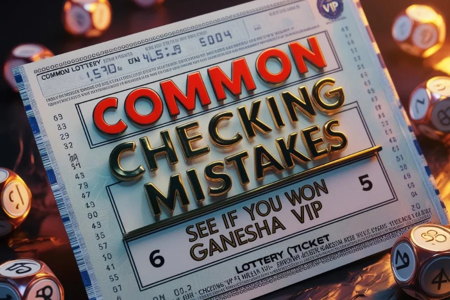 Lottery Checking Mistakes