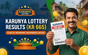 karunya lottery results kr 665 at Ganesha VIP App featured image