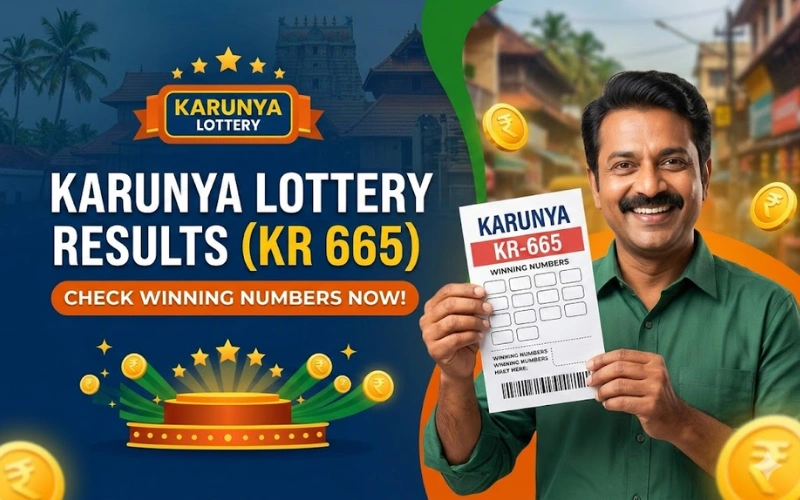 karunya lottery results kr 665 at Ganesha VIP App featured image